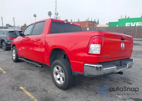 2021 Ram 1500 Big Horn 4X2 5'7 Box from USA, damaged, VIN 1C6RREFGXMN544827